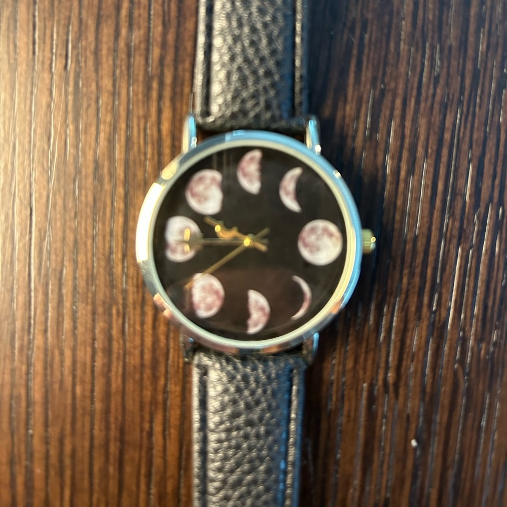 ModCloth moon cycle lunar phase watch